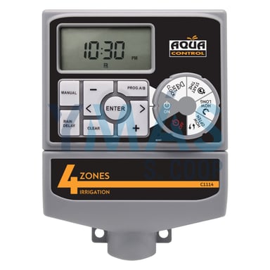 PROGRAMADOR RIEGO 4 ZONAS 24V DC