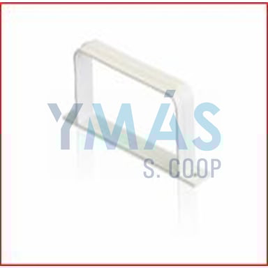 ABRAZADERA RECTANGULAR CERRADA PLASTICA 110X55