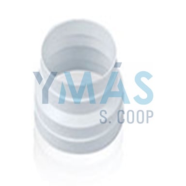 ARO REDUCTOR TUBO EXTRACCION PVC 125MM A 100MM