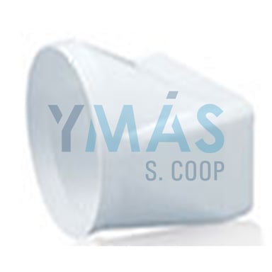 EMPALME MIXTO TUBO EXTRACCION PVC 150X75-120MM