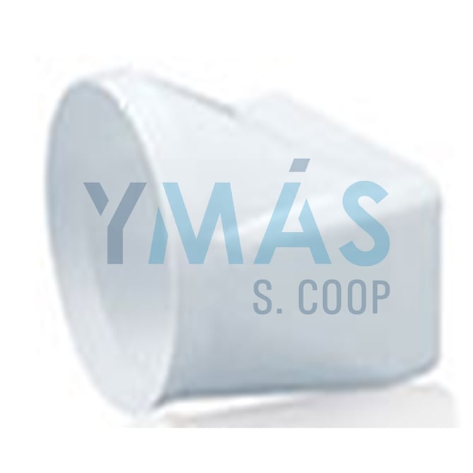 EMPALME MIXTO TUBO EXTRACCION PVC 150X75-120MM