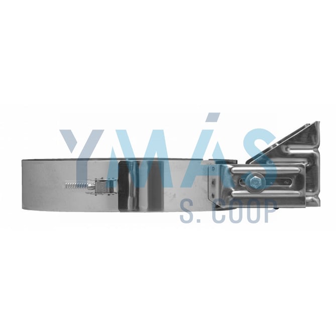 ANCLAJE REGULABLE PLANO DOBLE PARED INOX 304 175