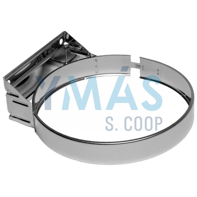ANCLAJE INTERMEDIO PLANO INOX 304 DOBLE CAPA 100