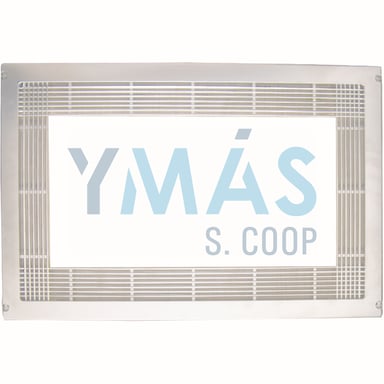 MARCO MICROONDAS 60X40CM PLASTICO BLANCO