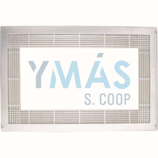 MARCO MICROONDAS 60X40CM PLASTICO BLANCO