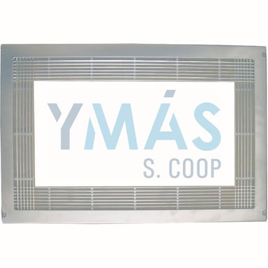 MARCO MICROONDAS 60X40CM PLASTICO EFECTO INOX