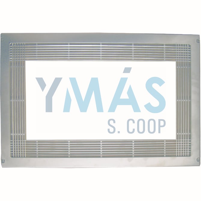 MARCO MICROONDAS 60X40CM PLASTICO EFECTO INOX