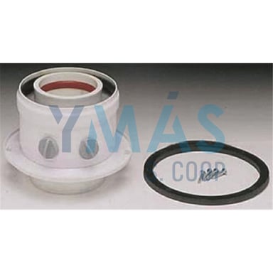 SDAPTADOR CALDERA COINTRA COAXIAL ALUMINIO VERTICA