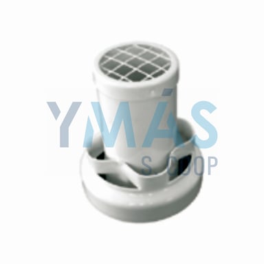 DEFLECTOR COAXIAL ALUMINIO 100MM BLANCO