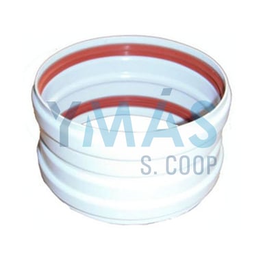 MANGUITO ESTANCO ALUMINIO 100 MM BLANCO