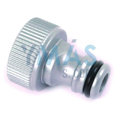 ADAPTADOR GRIFO PLASTICO ZINC 1/2-3/4