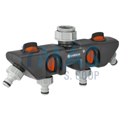 ADAPTADOR RAPIDO DISTRIBUIDOR 4VIAS CON LLAVE