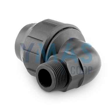 CODO ROSCA MACHO PP PARA POLIETILENO 25X3/4