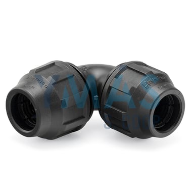 CODO 90 BOCAS IGUALES POLIETILENO 32MM