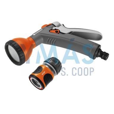 PISTOLA RIEGO + CONECTOR 13/15MM