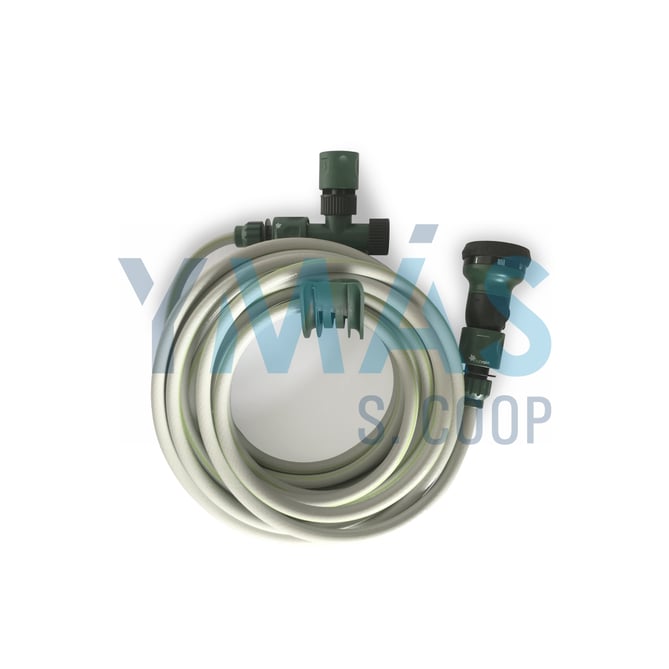 MANGUERA NATFLOW 10M CON COLGADOR GRIFO Y LANZA