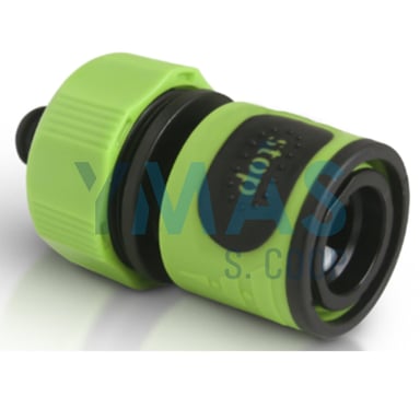 CONECTOR RAPIDO STOP 19MM GREEN EXPERT