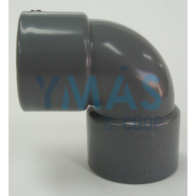 CODO HEMBRA-HEMBRA PVC EVACUACION 87§ 32MM