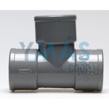 TE IGUAL HEMBRA-HEMBRA PVC EVACUACION 87§ 50MM