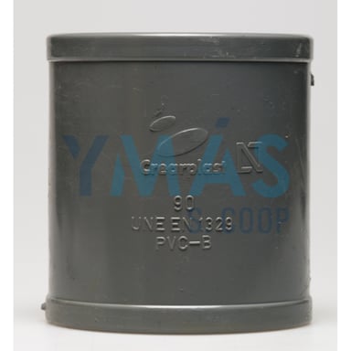 MANGUITO UNION HEMBRA-HEMBRA PVC EVACUACION 50MM