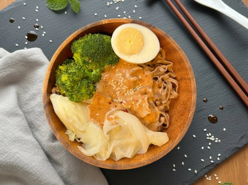 椒香胡麻蕎麥麵｜Sesame & Pepper Soba