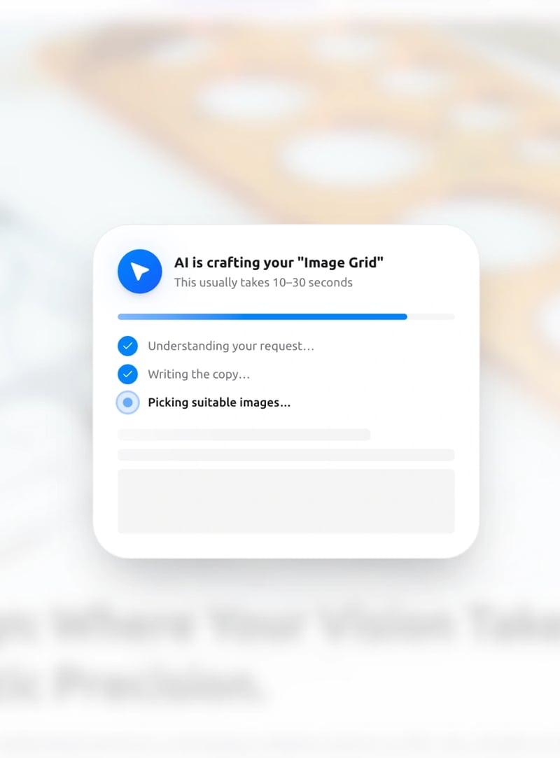 You Bring the Vision, AI Handles the Content