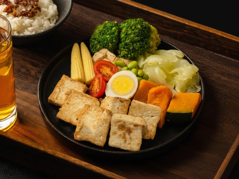 竹北會議餐盒 醬香豆腐｜Sauce-flavored tofu