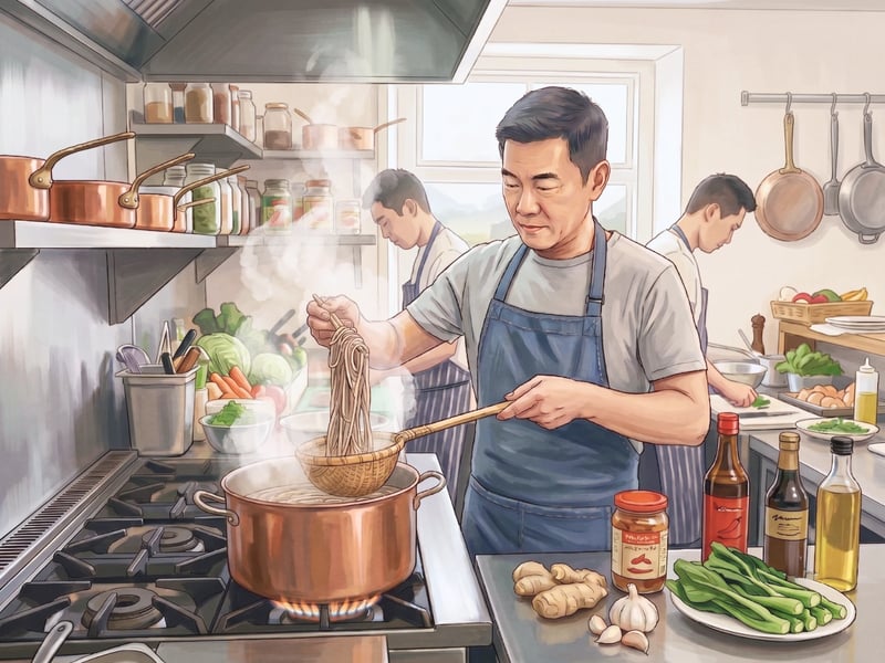 蕎麥麵體驗班 自己做，用自己的品牌