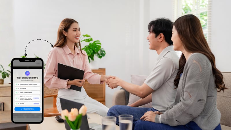 Real Estate Agent Personal Website Setup