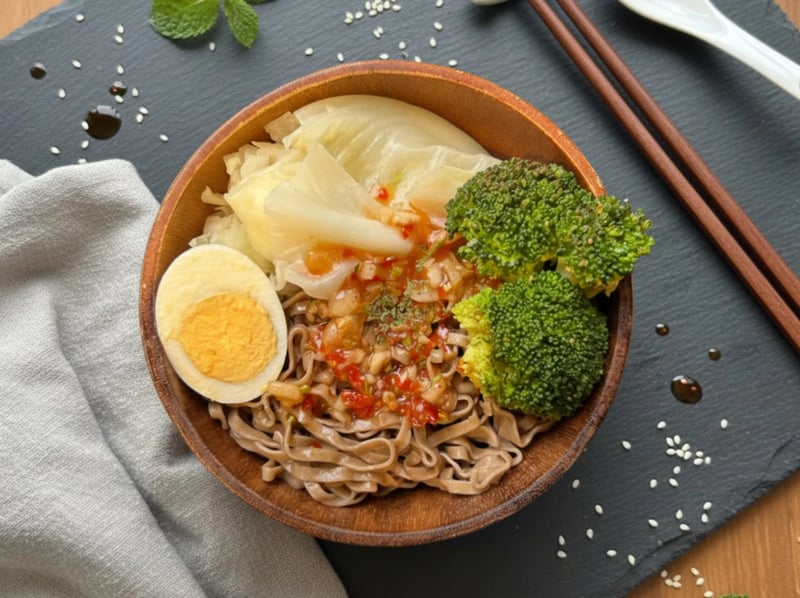 泰式香檸蕎麥麵｜Thai Lime Soba
