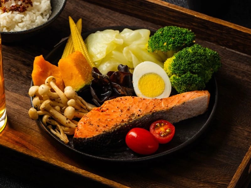 竹北會議餐盒 爐烤鮭魚菲力｜Oven-Roasted Salmon Fillet