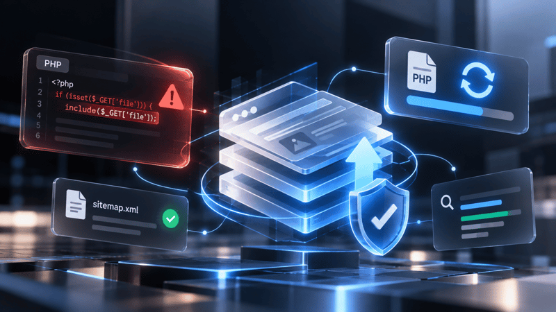 PHP Vulnerability Patching and Version Check Guide Illustration