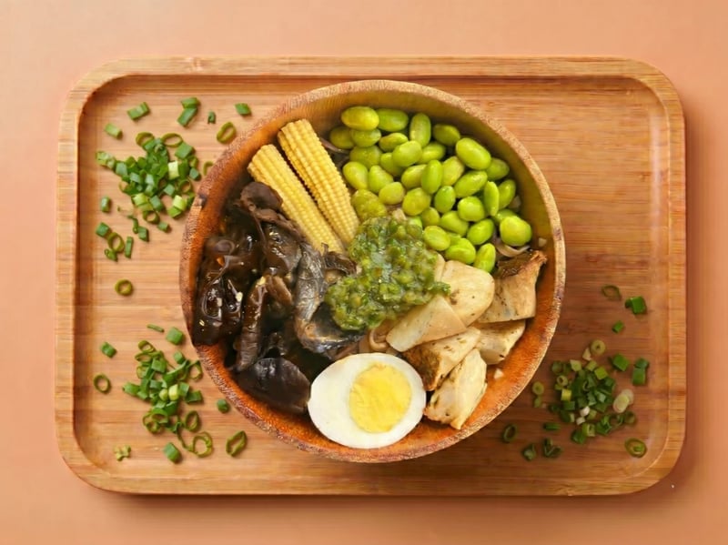經典蔥鹽蕎麥麵｜Scallion Salt Soba