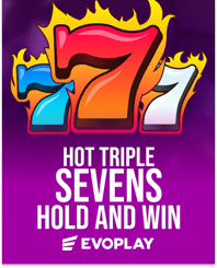 Hot Triple Sevens Hold & Win