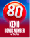 Keno Bonus Number