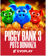 Piggy Bank: 3 Pots Bonanza