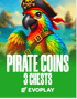 Pirate Coins: 3 Chests