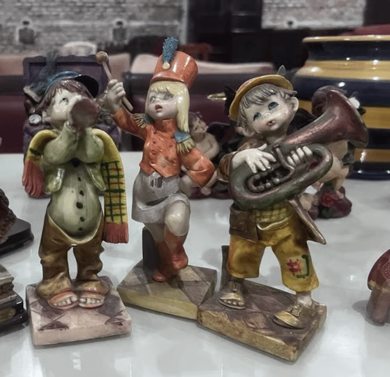 Sujetalibros de resina o cerámica 