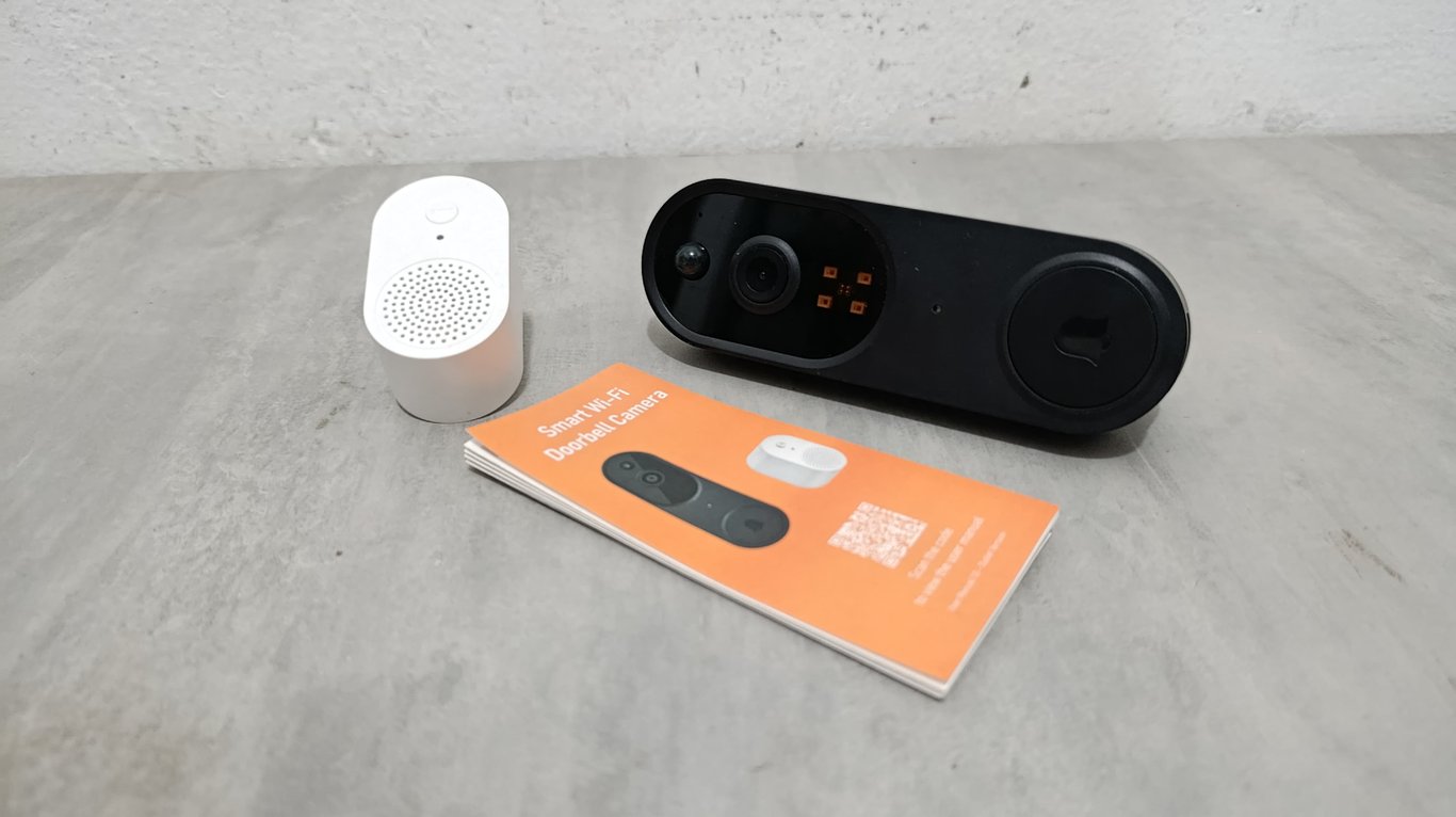 Timbre inalambrico con video, funcionando.