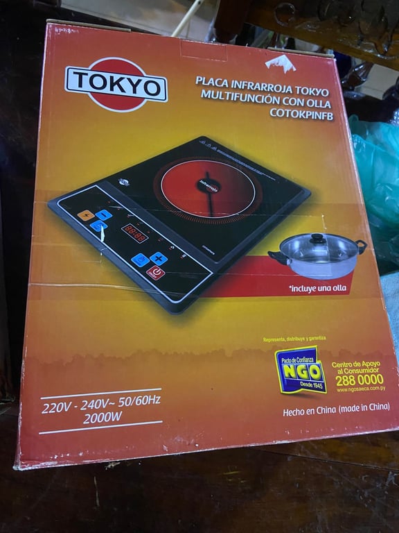 PLACA INFRAROJA + 1 OLLA TOKIO NUEVO