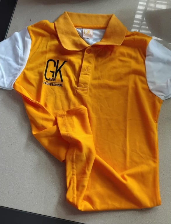 Remera amarilla talle M