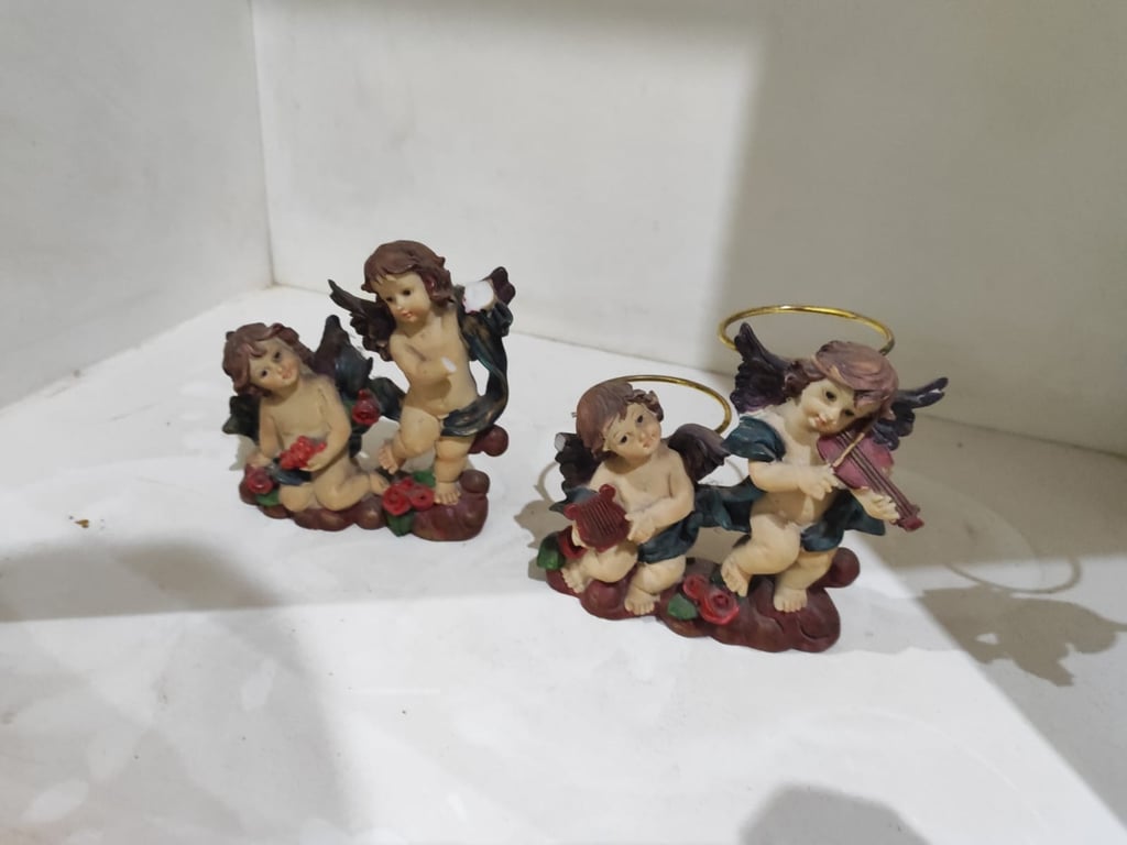 Figuras decorativas ángeles 