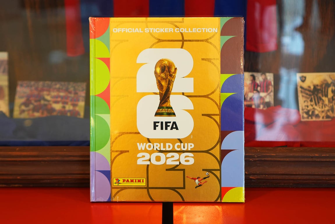 Álbum Oficial Panini Copa Mundial de la FIFA 2026™️ – Edición Tapa Dura Dorada