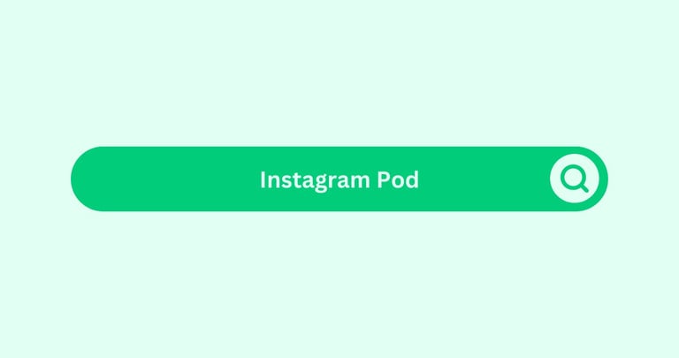 Instagram pod