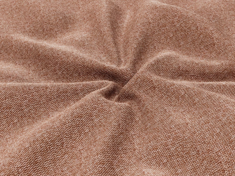 brown textured upholstery detail 3d render