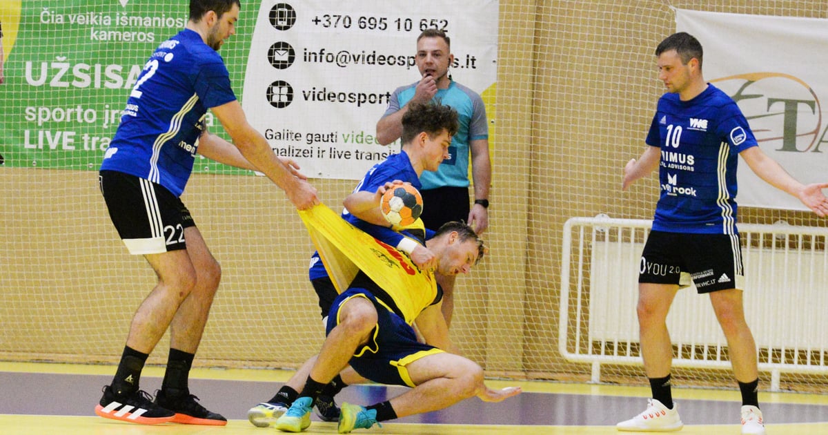 Vilnius derby ends up with the VHC ŠVIESA victory