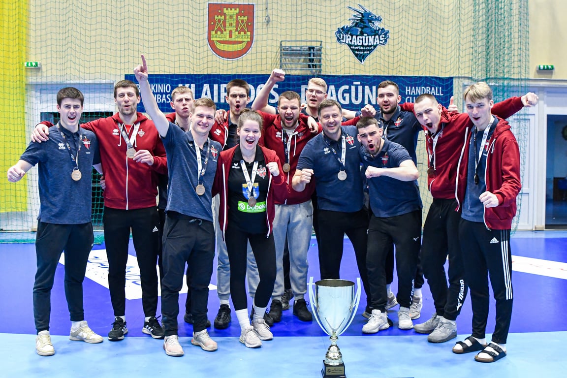 Hard-Fought Victory Earns TENAX Dobele Baltic Handball League Bronze