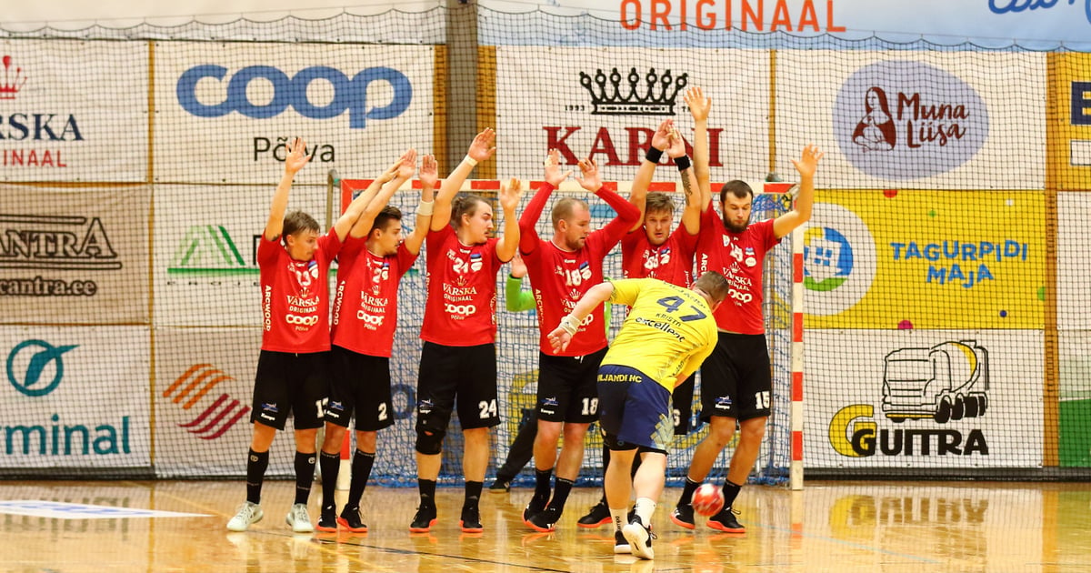 Põlva Serviti breaks a series of victories of HC Viljandi, SK Tapa celebrates first victory