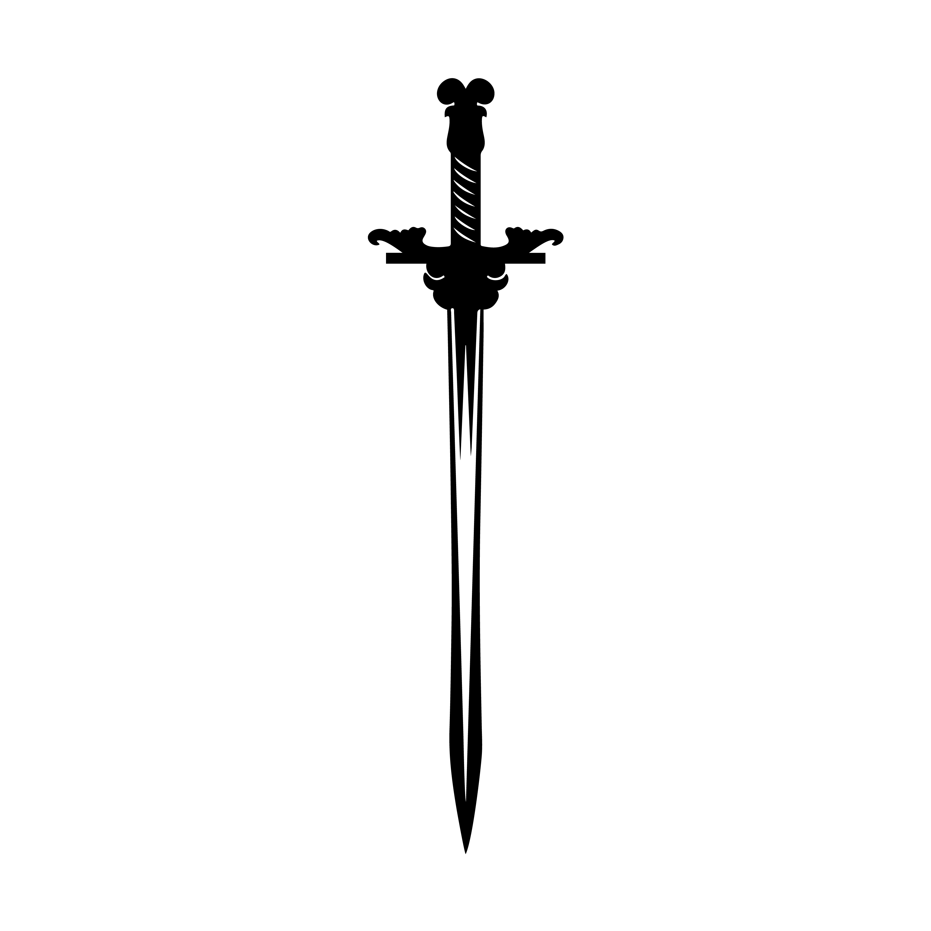 Sword SVG Black