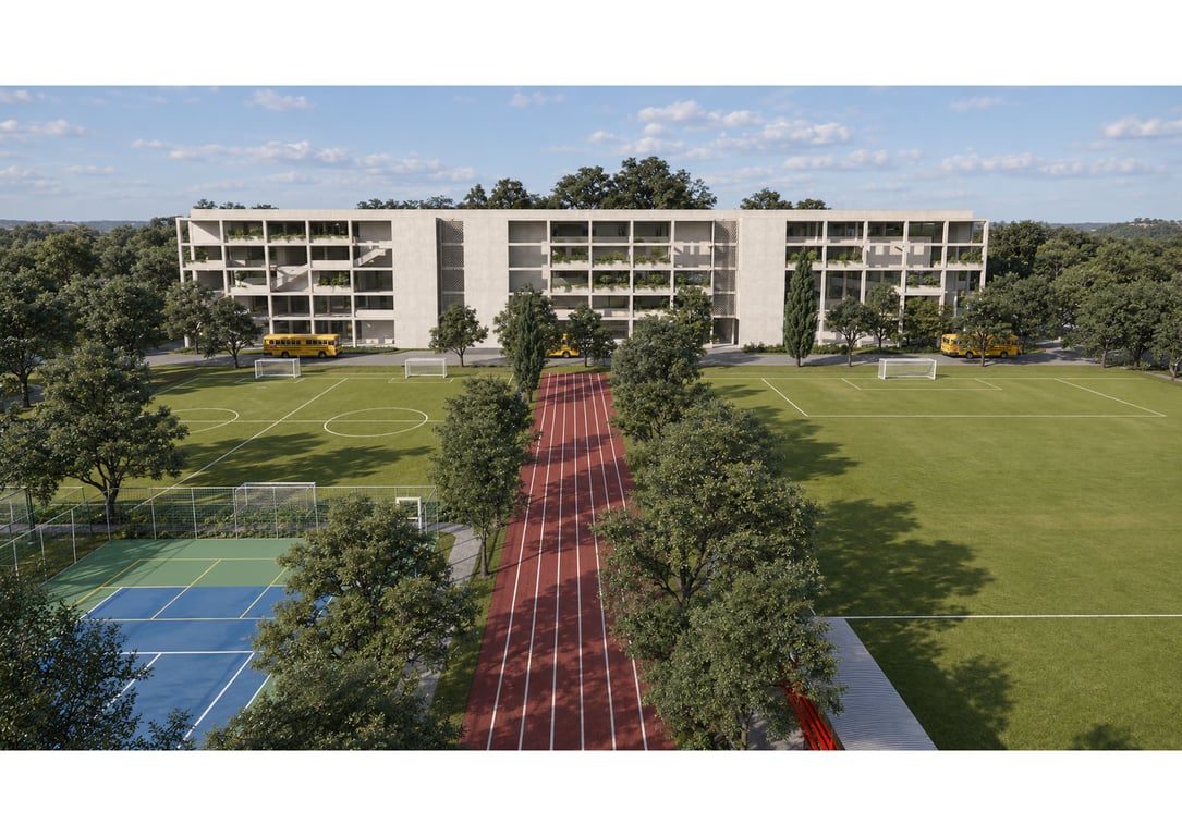 FSM campus first view (render)